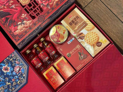 Giỏ quà tết quận 4 - cao cấp - ưu đãi